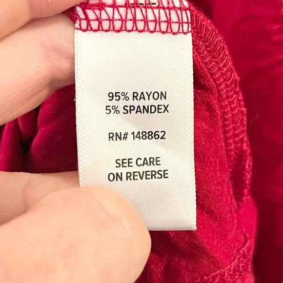 Torrid Super Soft Red Crew Long Sleeve Sleep Shirt What Fun Christmas Lights 6X - Picture 5 of 7